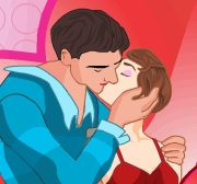 Beijando no Jardim de Infancia