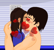 Beijando o Namorado no Hospital
