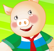 Cute Porky Pig