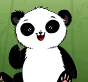 Lindo Pequeno Panda