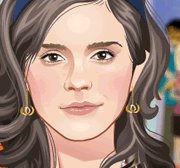 Maquiando Emma Watson