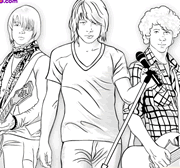 Pintando os Jonas Brothers
