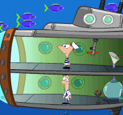 Submarino da Piscina