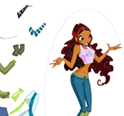 Vestir Winx Layla